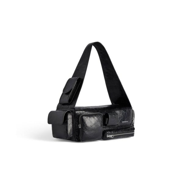 Men’s Superbusy Small Sling Bag in Black