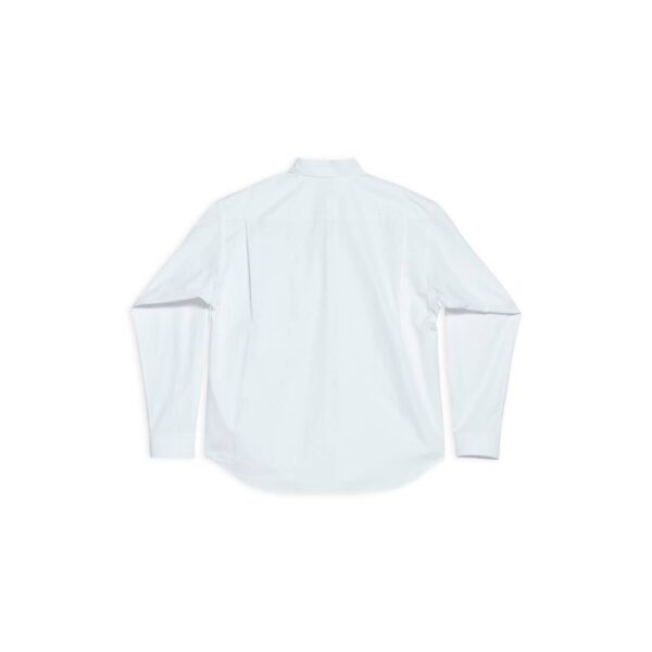 Men’s BB Corp Shirt Large Fit in White