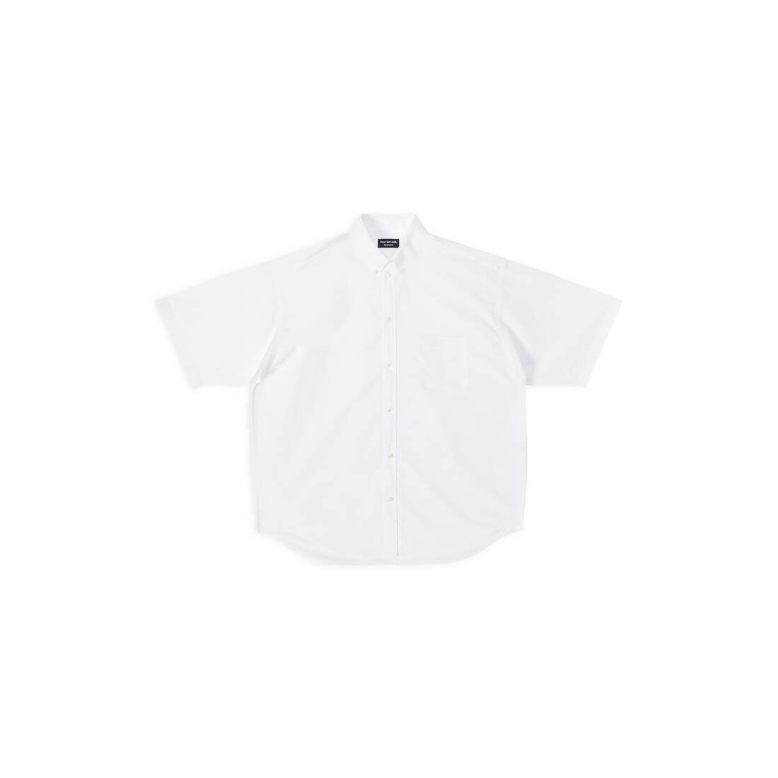 Balenciaga Men’s BB Icon Short Sleeve White Shirt